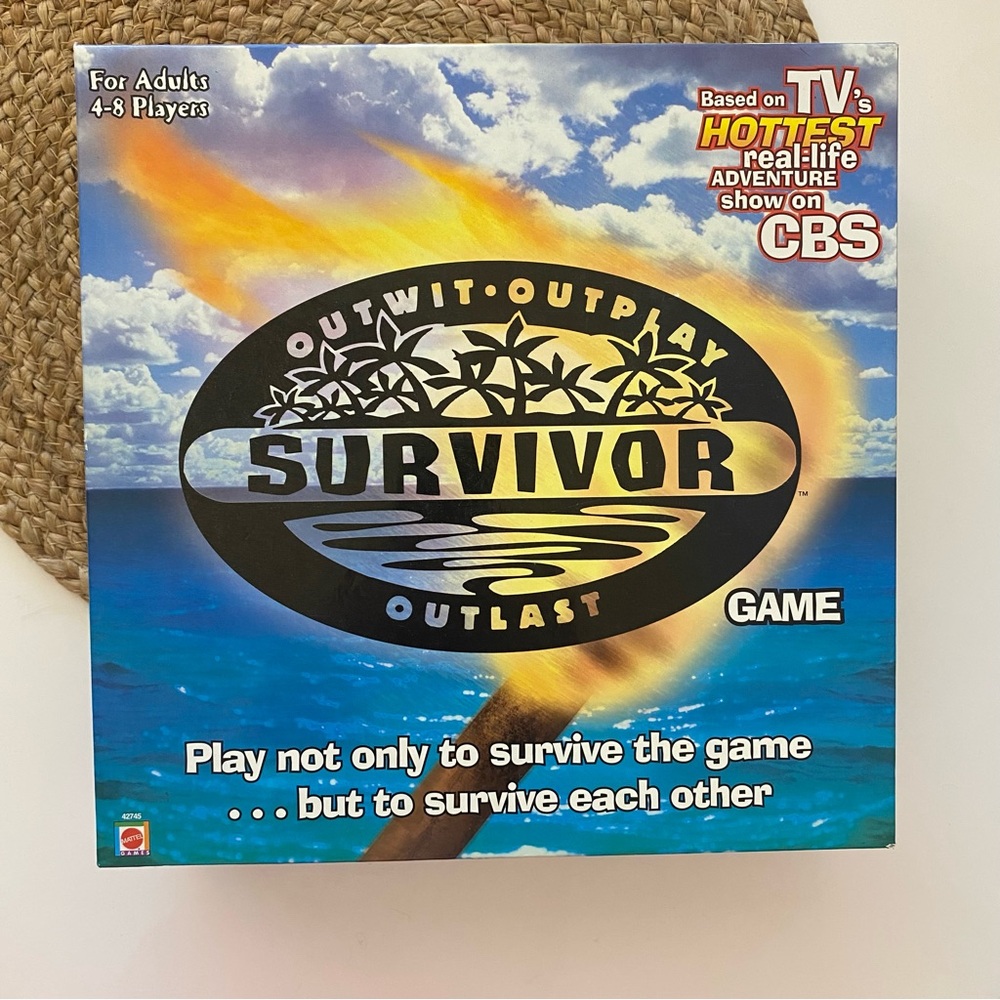 MATTEL Survivor Board Game